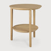 amelie oak side table