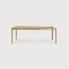 oak amelie extendable table