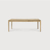 oak amelie extendable table
