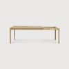 oak amelie extendable table