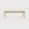 oak amelie extendable table
