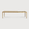 oak amelie extendable table