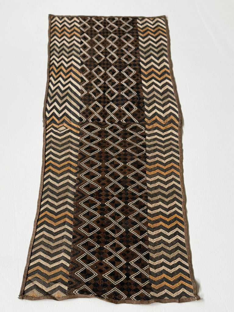 stitched kuba cloth panels