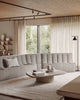 mia modular sofa in natural