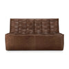 mia modular sofa in old saddle