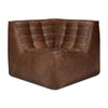 mia modular sofa in old saddle