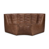 mia modular sofa in old saddle
