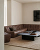 mia modular sofa in old saddle