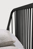 eva black oak bed