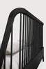 eva black oak bed