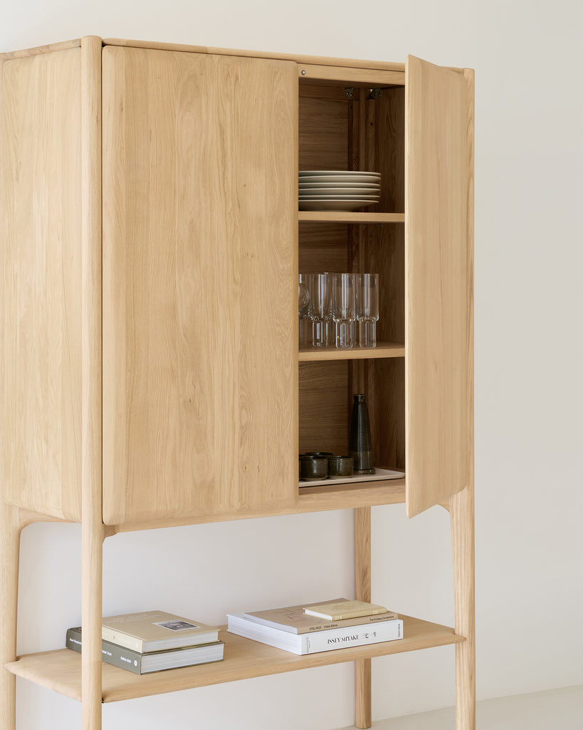 sienna tall cupboard