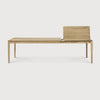 oak amelie extendable table