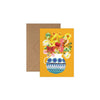 summer flowers card