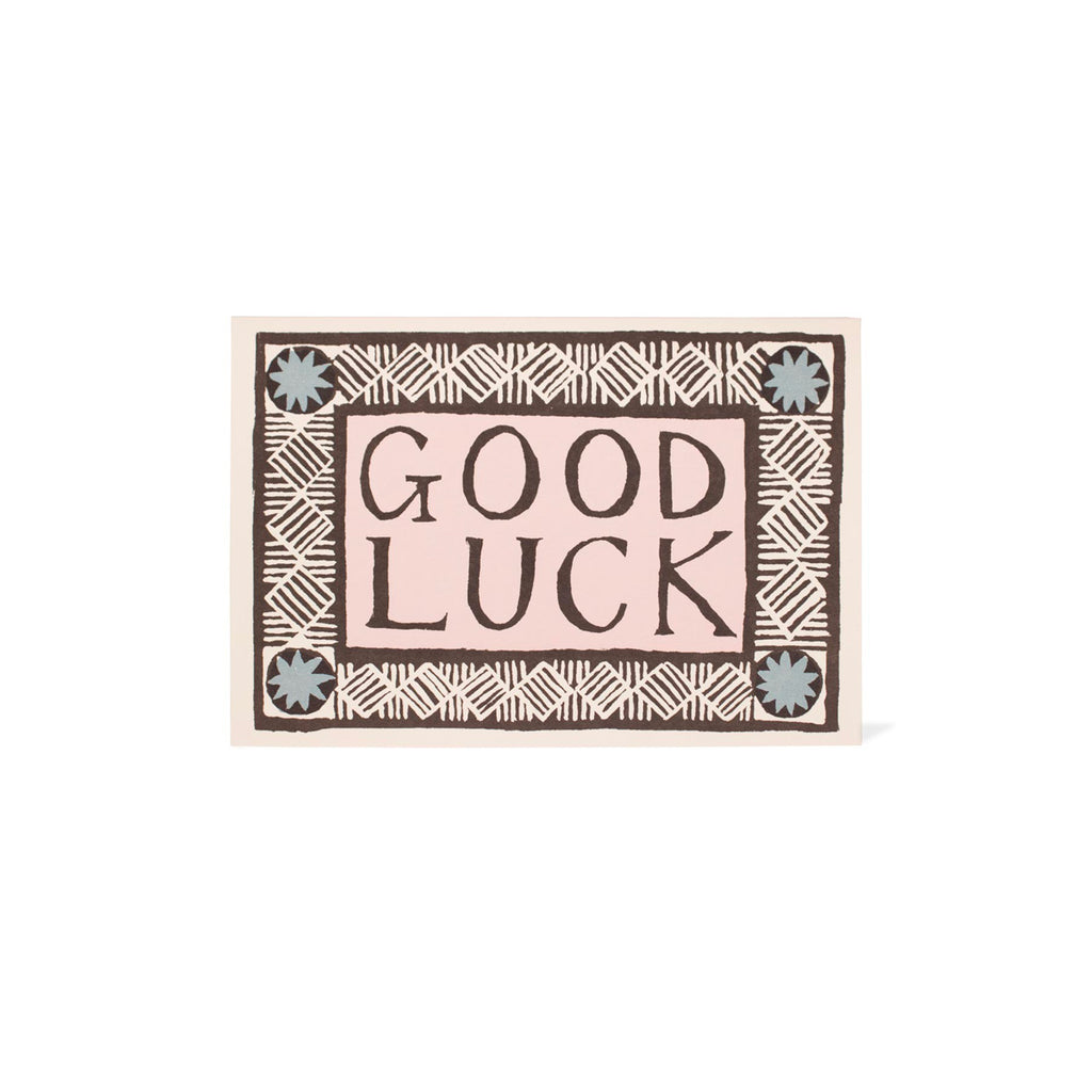 good luck card
