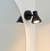 elsa wall light in black