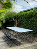 zinc garden tables