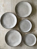 speckled tableware