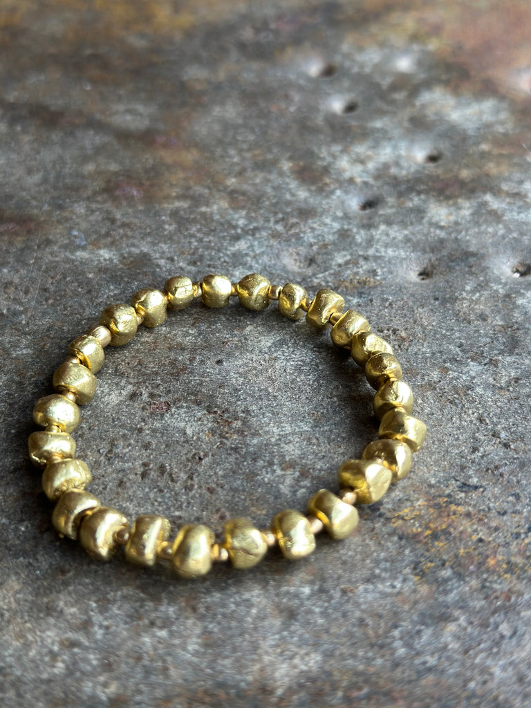 brass bracelet