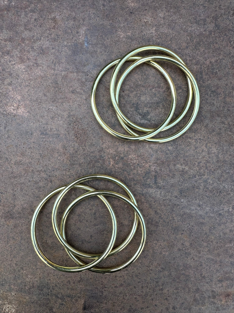 brass stacking bangle