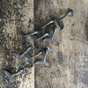 whale tail coat hooks