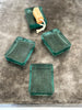 recycled glass soap dishes