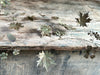 flower and leaf garland