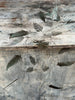 verdigris metal fern garland