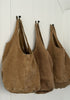 stonewashed canvas bucket bags