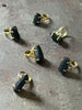 raw crystal rings