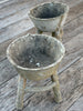 1950s french rustic planters