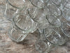 old glass confit jars