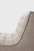 mia modular sofa in natural