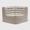 mia modular sofa in natural