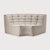 mia modular sofa in natural