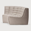 mia modular sofa in natural