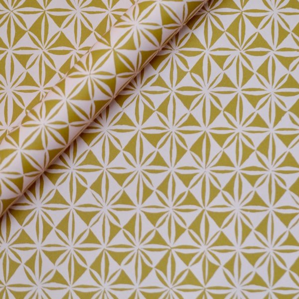 geometric wrapping paper
