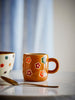 dainty flower mugs