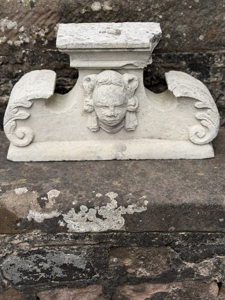 bath stone pediment