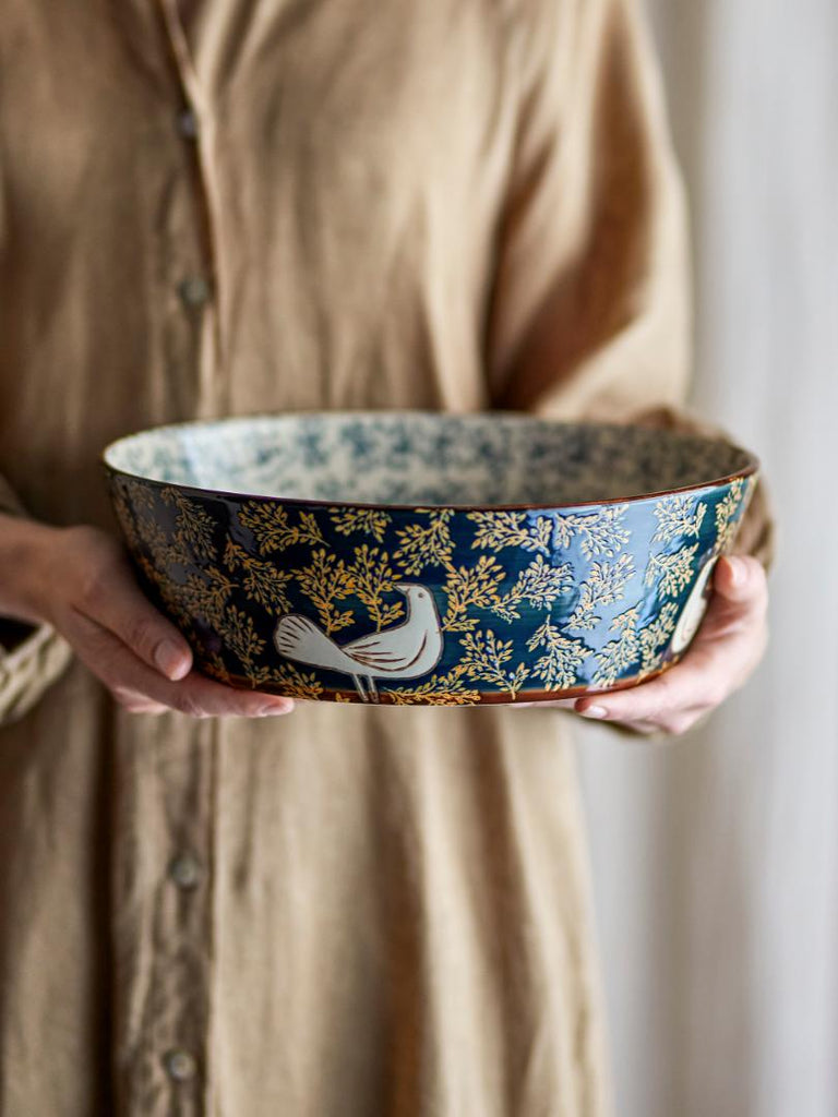 large mythical bird bowl