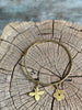 recycled brass bee bracelet