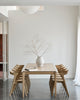 oak amelie extendable table