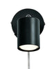 ella wall light in black