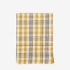 yellow checked tea towels