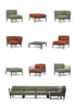 max modular garden sofa