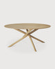 mila round dining table