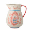 folksy floral jug