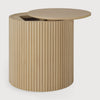 ollie oak side table