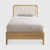 single eva oak bed
