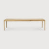 oak amelie extendable table
