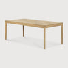 oak amelie extendable table